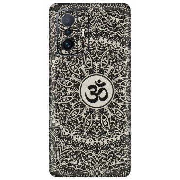 Xiaomi Redmi Phone Skins (All Models) - Aum Elegant Mandala - 3D Embossed Finish (L-62) Mi 11 T Pro