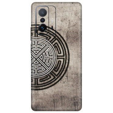 Xiaomi Redmi Phone Skins (All Models) - Mysterious Circular Design - 3D Embossed Finish (L-63) Mi 11 T Pro