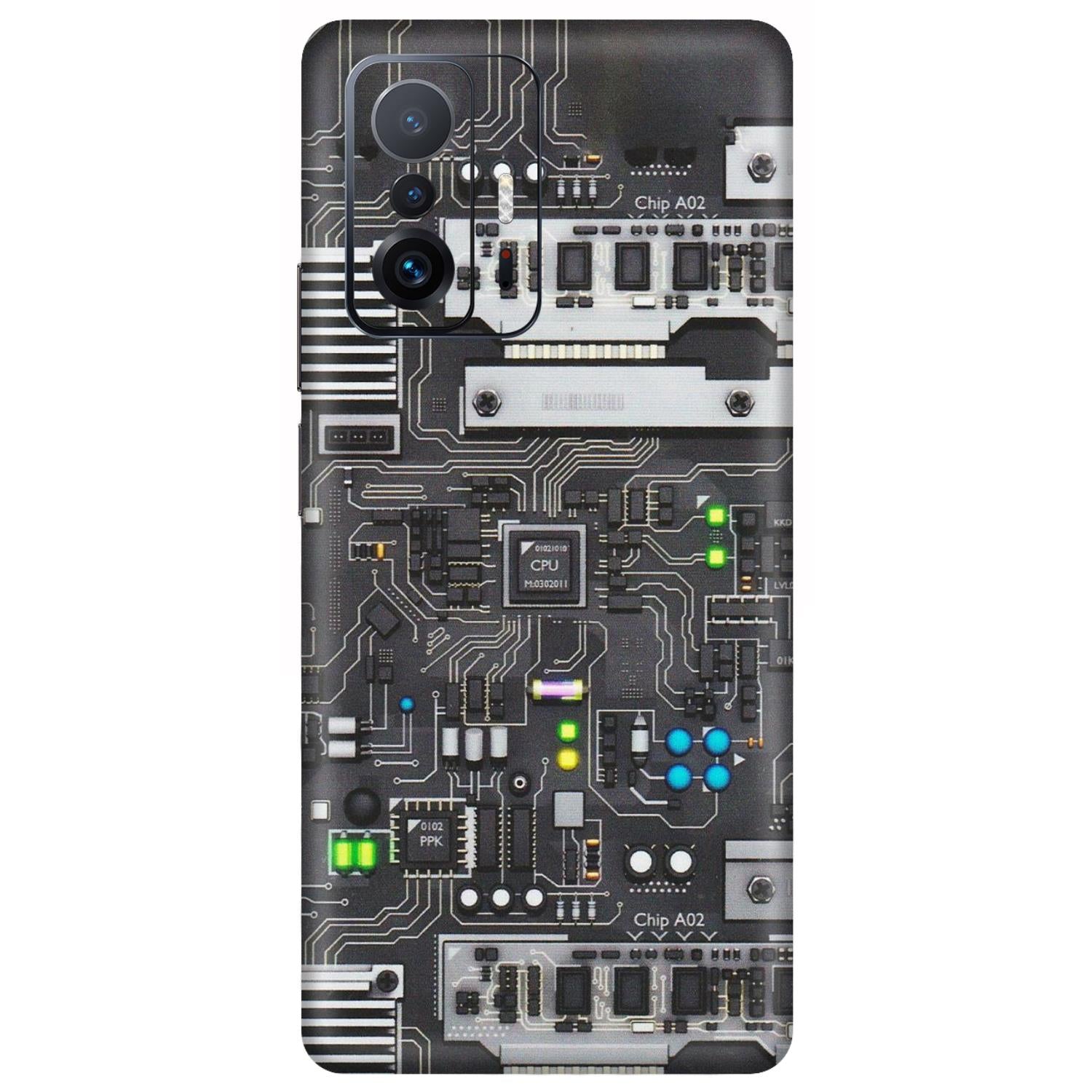 Xiaomi Redmi Phone Skins (All Models) - Motherboard Internals - Matte Finish (M-135) Mi 11 T Pro