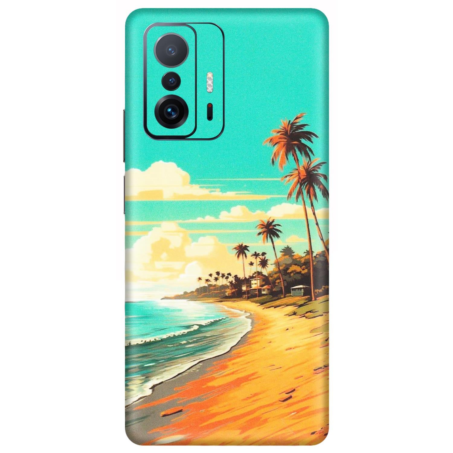 Xiaomi Redmi Phone Skins (All Models) - Miami Beach - Matte Finish (M-136) Mi 11 T Pro