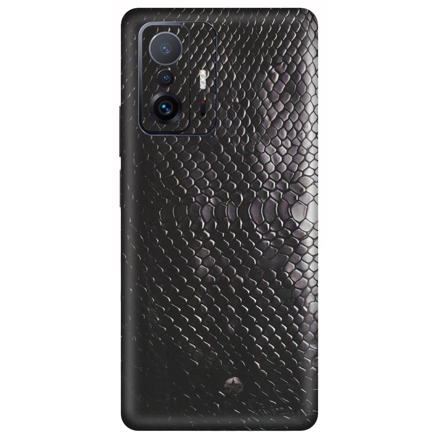 Xiaomi Redmi Phone Skins (All Models) - Black Snack Leather - Matte Finish (M-147) Mi 11 T Pro