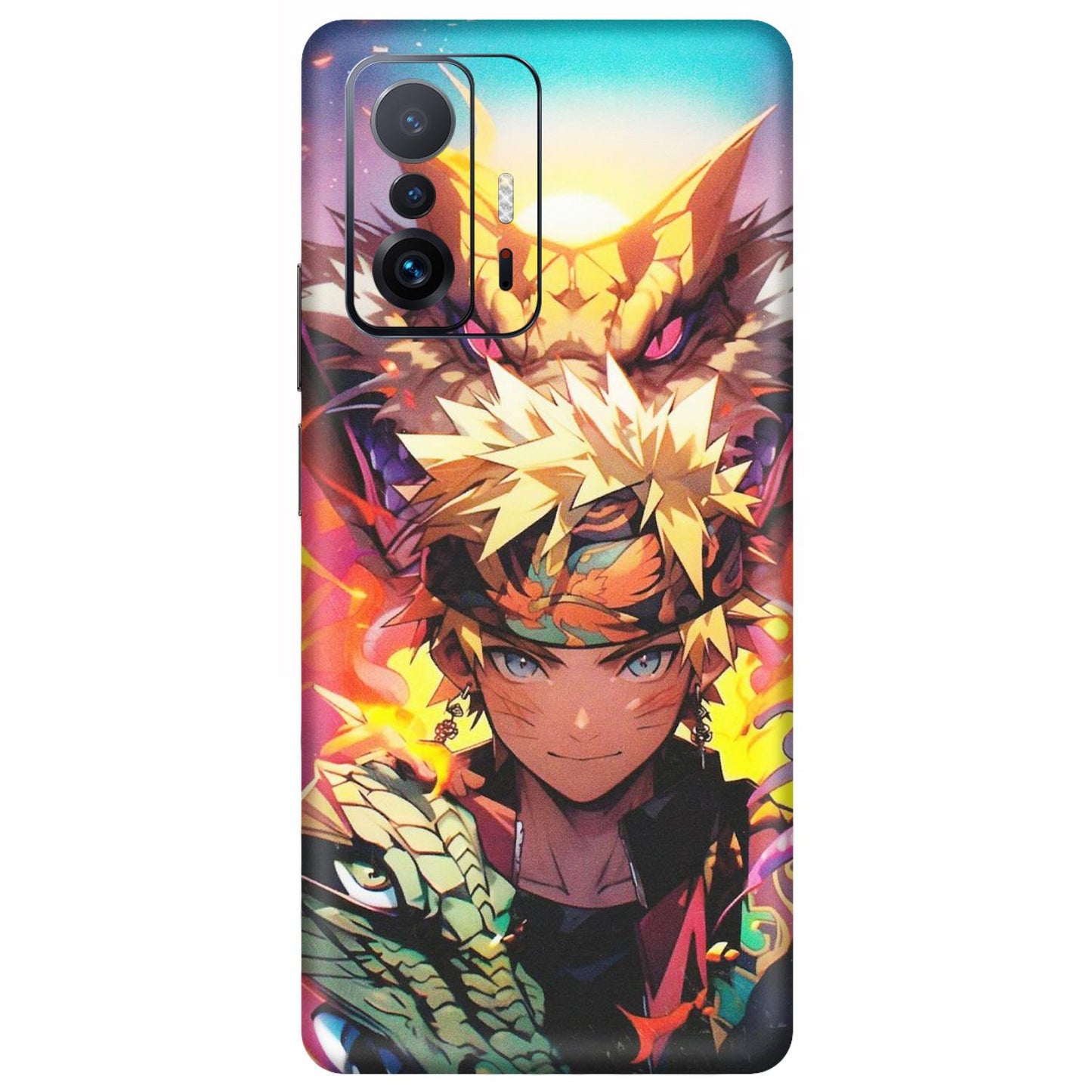 Xiaomi Redmi Phone Skins (All Models) - Angry Naruto Anime - Matte Finish (M-148) Mi 11 T Pro