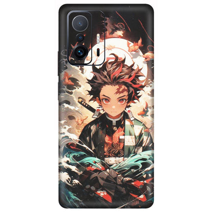 Xiaomi Redmi Phone Skins (All Models) - Tanjiro Demon Slayer Anime - Matte Finish (M-158) Mi 11 T Pro