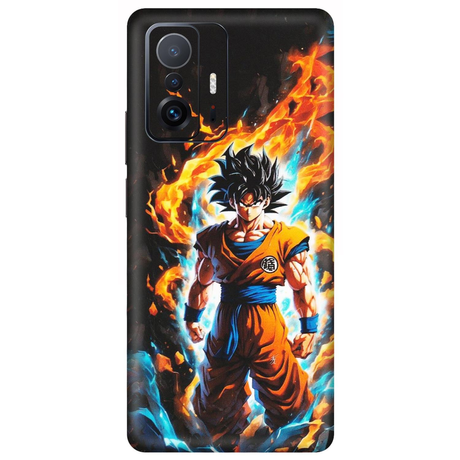 Xiaomi Redmi Phone Skins (All Models) - Goku Transformation Anime - Matte Finish (M-159) Mi 11 T Pro