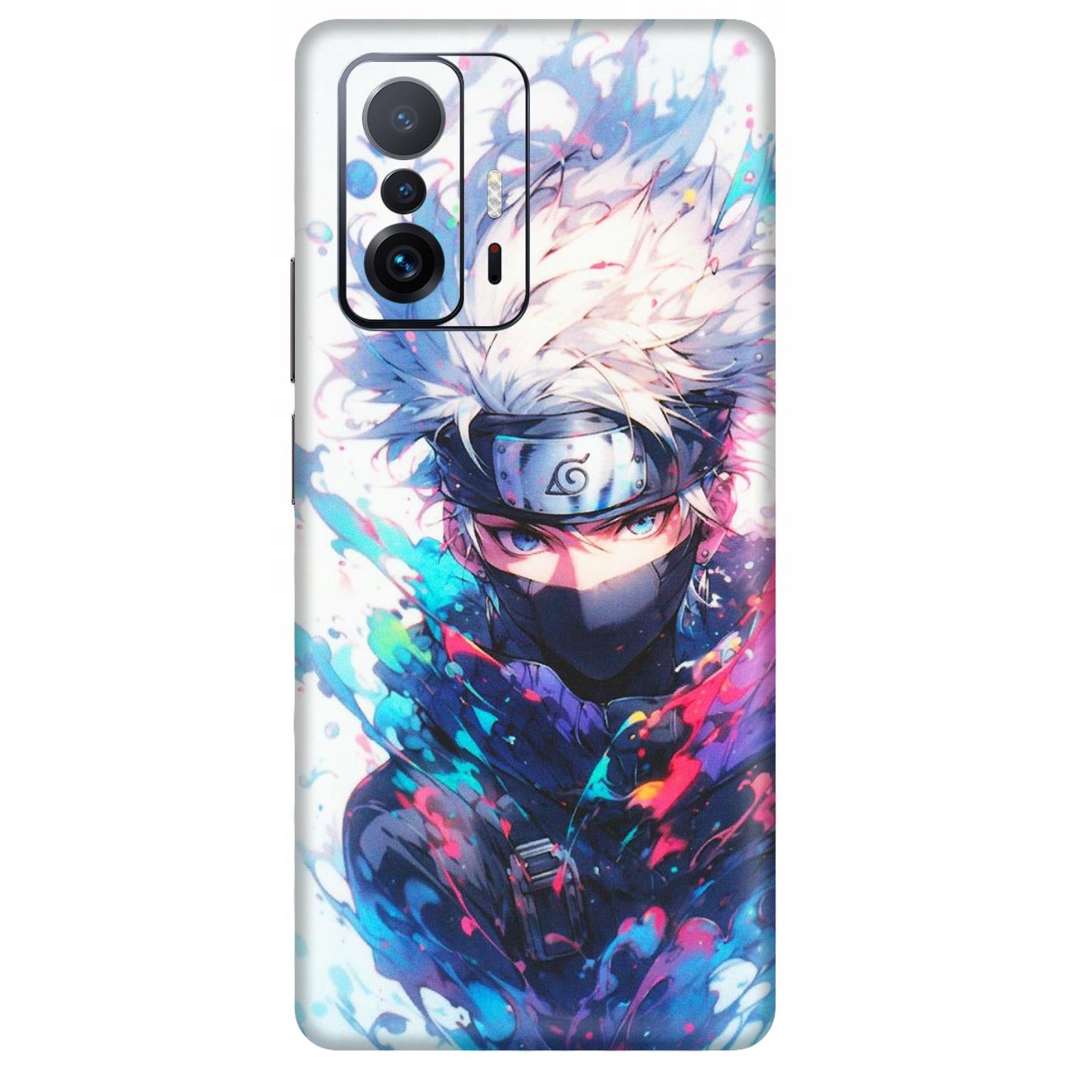 Xiaomi Redmi Phone Skins (All Models) - Naruto Face Mask - Matte Finish (M-03) Mi 11 T Pro