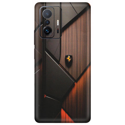 Xiaomi Redmi Phone Skins (All Models) - Lambo Beauty Wood Pattern Sober - Matte Finish (M-51) Mi 11 T Pro