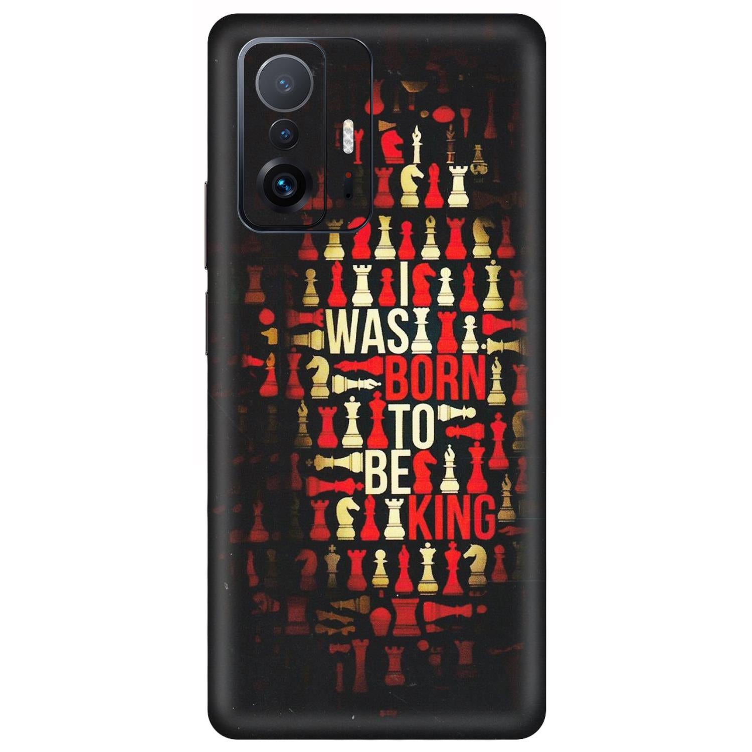 Xiaomi Redmi Phone Skins (All Models) - Born To Be King - Matte Finish (M-73) Mi 11 T Pro