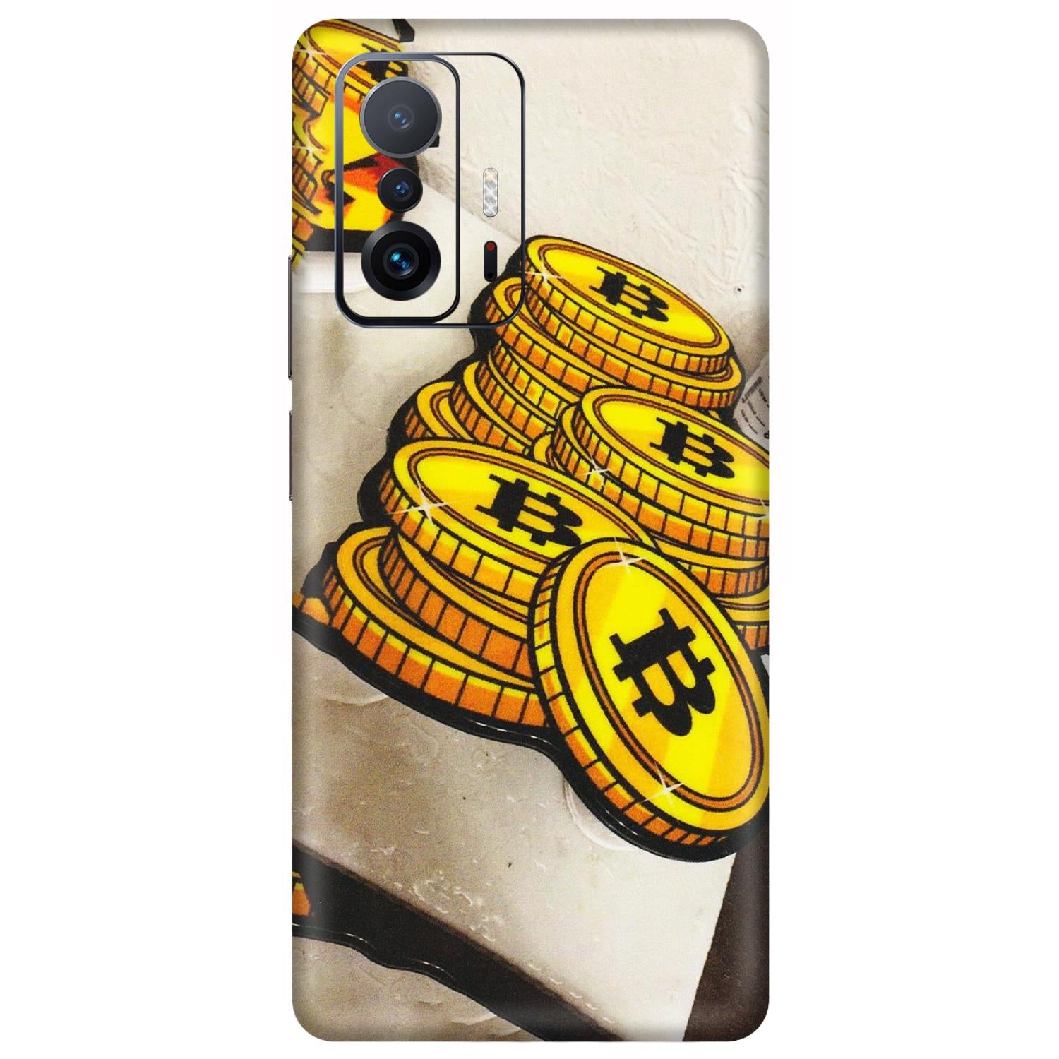 Xiaomi Redmi Phone Skins (All Models) - Billionaire Bitcoin Collection - Matte Finish (M-92) Mi 11 T Pro