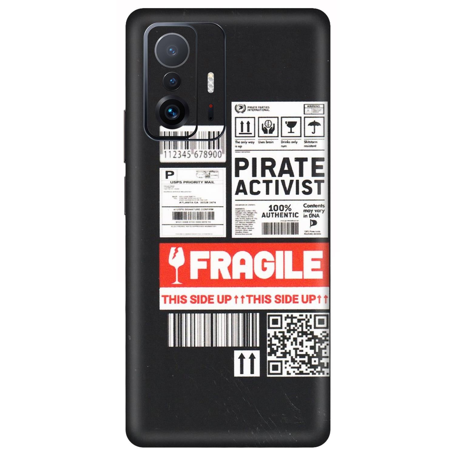 Xiaomi Redmi Phone Skins (All Models) - Handle With Care - Matte Finish (M-99) Mi 11 T Pro