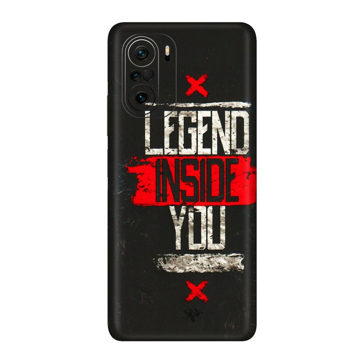 Xiaomi Redmi Phone Skins (All Models) - Legend Inside You - 3D Embossed Finish (L-186) Mi 11 X