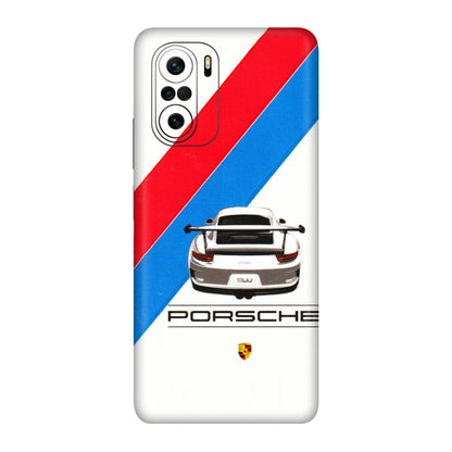 Xiaomi Redmi Phone Skins (All Models) - Porche Car Sober Logo - 3D Embossed Finish (L-248) Mi 11 X