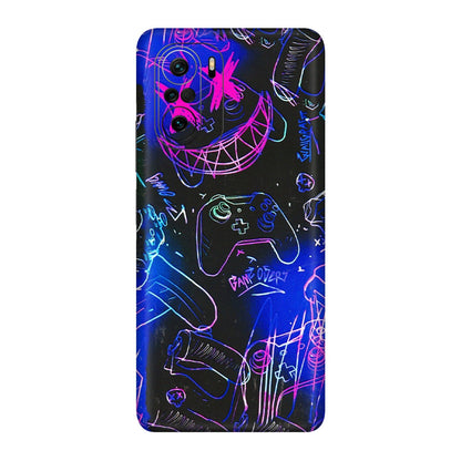 Xiaomi Redmi Phone Skins (All Models) - Gamers Paradise - 3D Embossed Finish (L-258) Mi 11 X