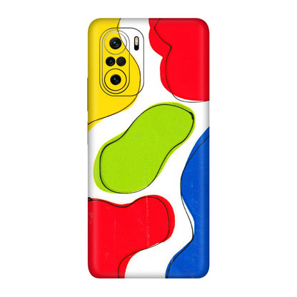 Xiaomi Redmi Phone Skins (All Models) - RGB Colour Paint - 3D Embossed Finish (L-284) Mi 11 X
