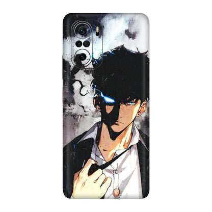 Xiaomi Redmi Phone Skins (All Models) - Sung Jinwoo Manhwa Anime - 3D Embossed Finish (L-328) Mi 11 X