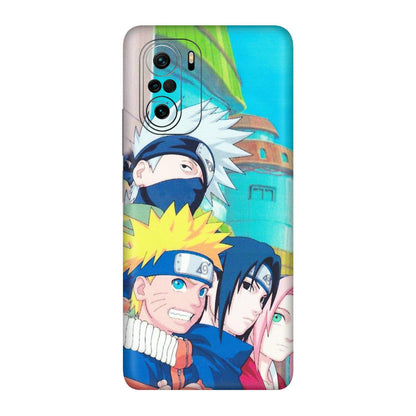 Xiaomi Redmi Phone Skins (All Models) - Team Minato And Kakashi - Matte Finish (M-101) Mi 11 X