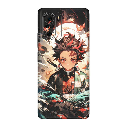 Xiaomi Redmi Phone Skins (All Models) - Tanjiro Demon Slayer Anime - Matte Finish (M-158) Mi 11 X