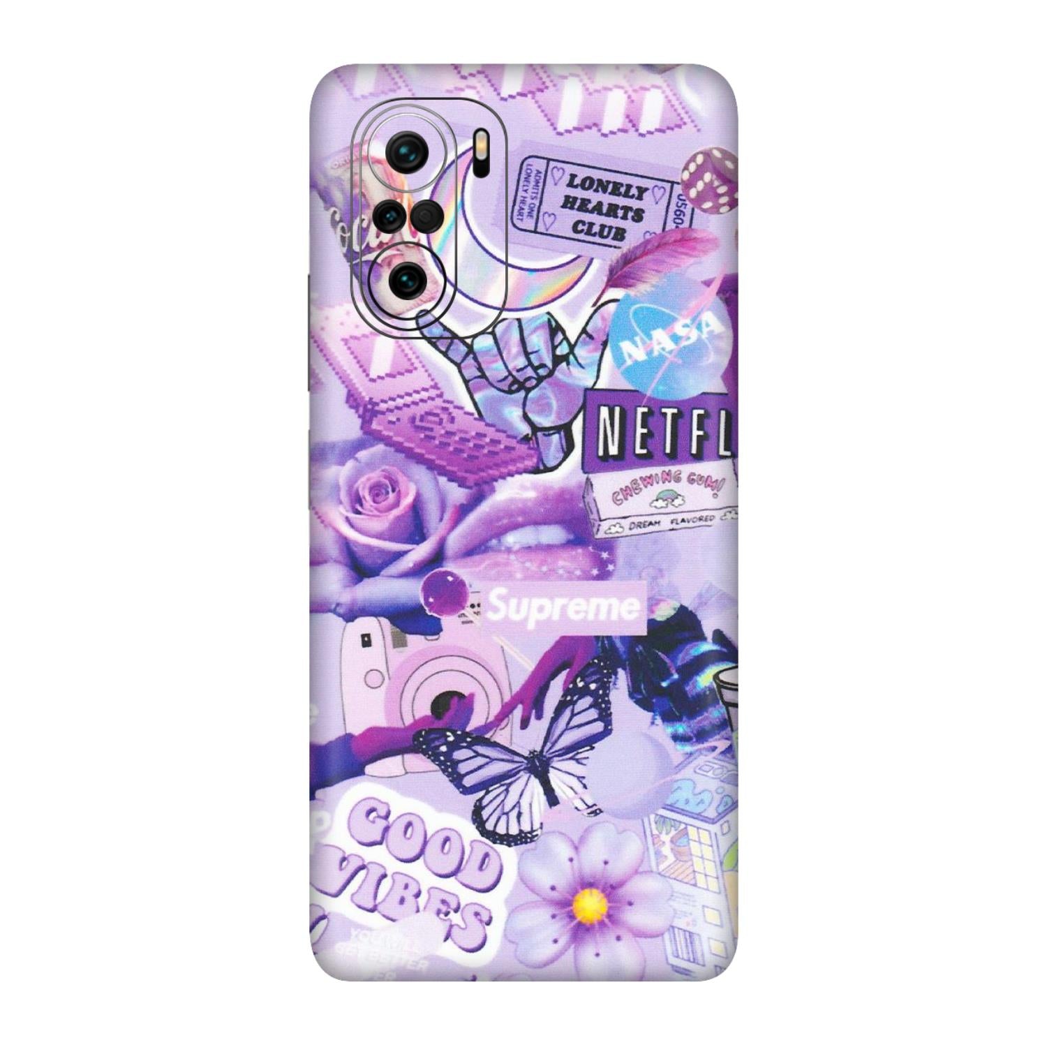 Xiaomi Redmi Phone Skins (All Models) - Supreme Purple Magic - Matte Finish (M-88) Mi 11 X