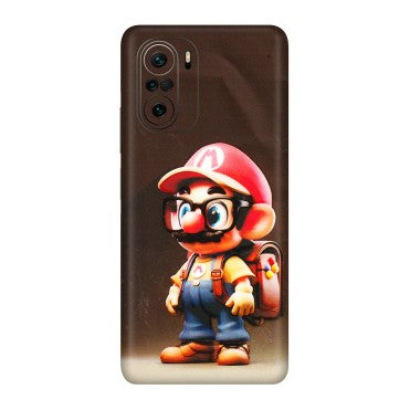 Xiaomi Redmi Phone Skins (All Models) - Little Mario - 3D Embossed Finish (L-119) Mi 11X Pro