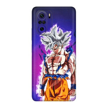Xiaomi Redmi Phone Skins (All Models) - Goku Purple Anime - 3D Embossed Finish (L-147) Mi 11X Pro