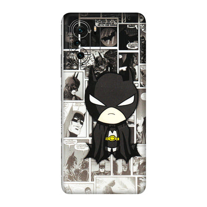 Xiaomi Redmi Phone Skins (All Models) - Toon Batman - 3D Embossed Finish (L-182) Mi 11X Pro