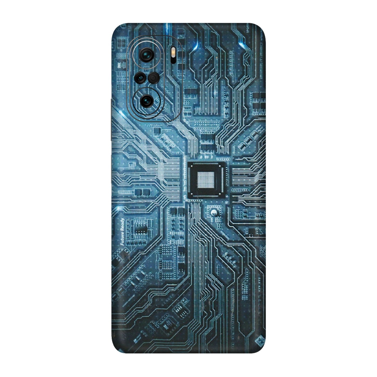 Xiaomi Redmi Phone Skins (All Models) - Original Circuit - 3D Embossed Finish (L-267) Mi 11X Pro