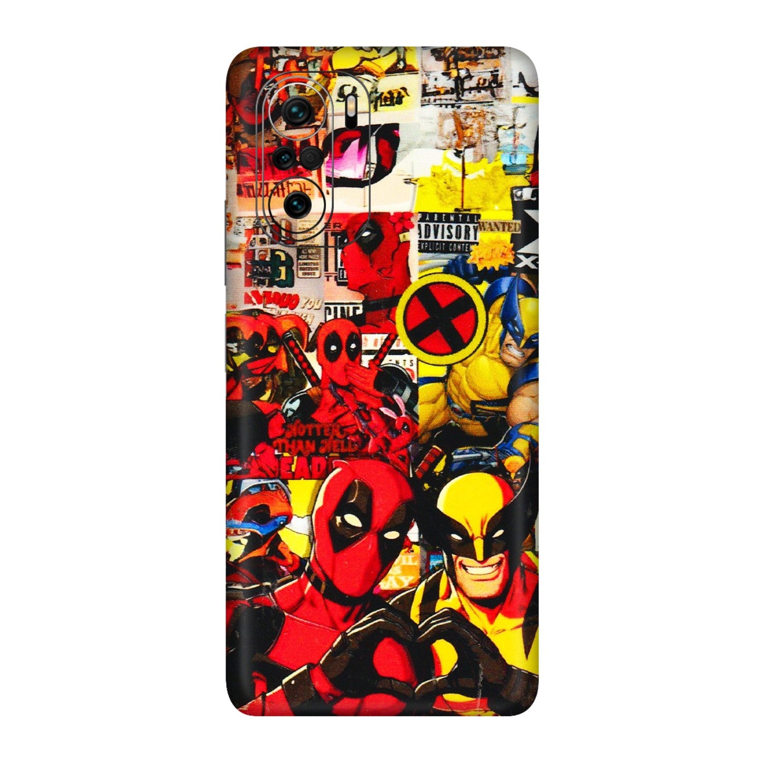 Xiaomi Redmi Phone Skins (All Models) - Spidy Wolverine - 3D Embossed Finish (L-310) Mi 11X Pro