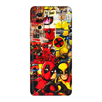 Xiaomi Redmi Phone Skins (All Models) - Spidy Wolverine - 3D Embossed Finish (L-310) Mi 11X Pro