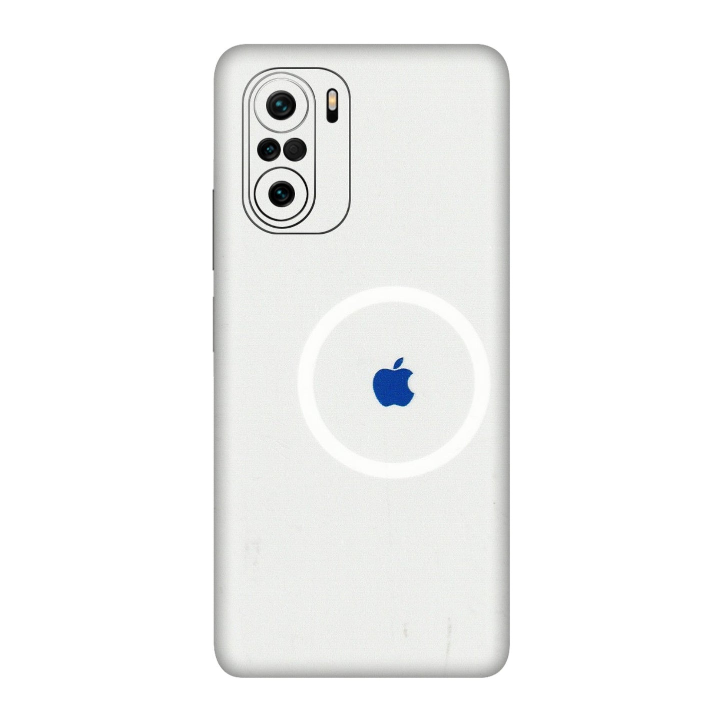 Xiaomi Redmi Phone Skins (All Models) - iPhone Magsafe Logo - 3D Embossed Finish (L-320) Mi 11X Pro