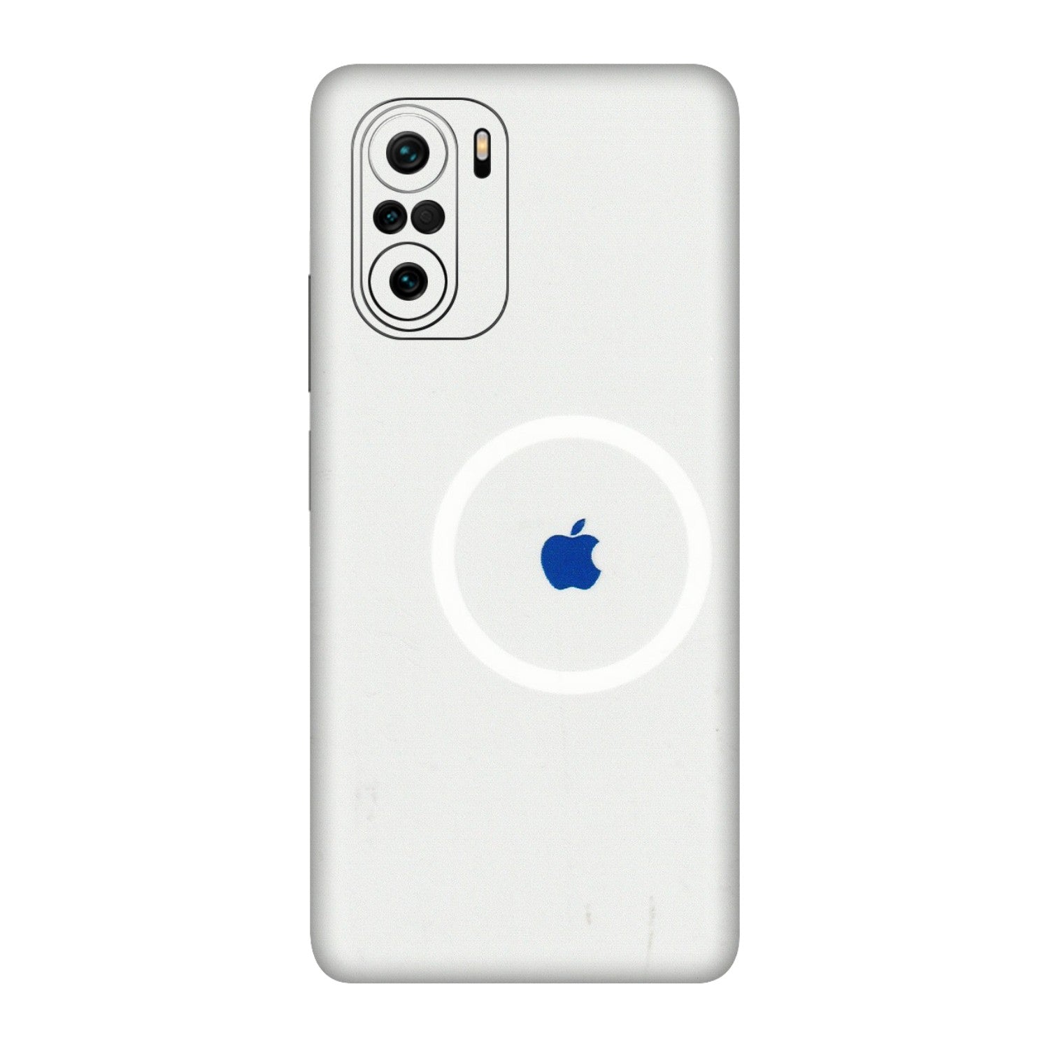 Xiaomi Redmi Phone Skins (All Models) - iPhone Magsafe Logo - 3D Embossed Finish (L-320) Mi 11X Pro