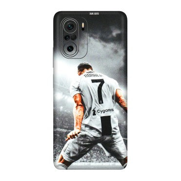 Xiaomi Redmi Phone Skins (All Models) - Ronaldo CR7 Crazy - 3D Embossed Finish (L-44) Mi 11X Pro