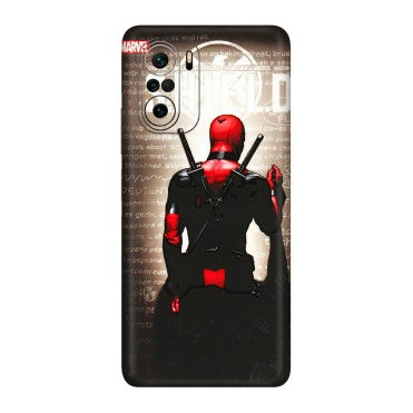Xiaomi Redmi Phone Skins (All Models) - Deadpool - 3D Embossed Finish (L-56) Mi 11X Pro