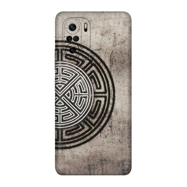 Xiaomi Redmi Phone Skins (All Models) - Mysterious Circular Design - 3D Embossed Finish (L-63) Mi 11X Pro