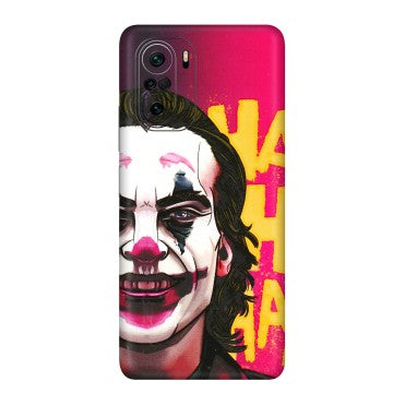 Xiaomi Redmi Phone Skins (All Models) - Joker Evil Laugh - 3D Embossed Finish (L-97) Mi 11X Pro