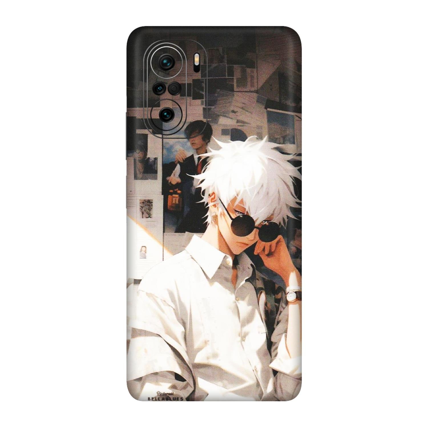 Xiaomi Redmi Phone Skins (All Models) - Gojo Satoru Jujustu Kaisen Anime - Matte Finish (M-156) Mi 11X Pro