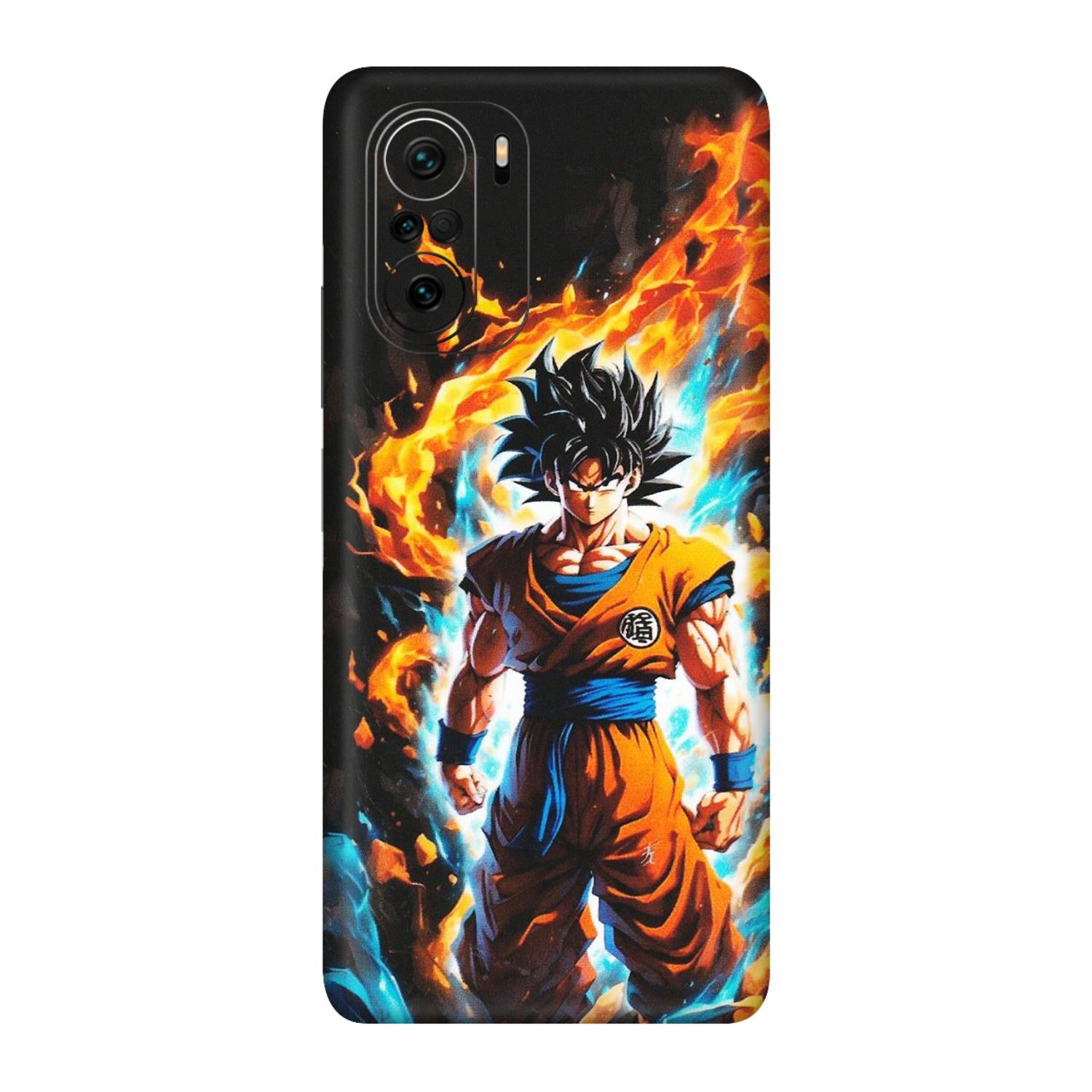 Xiaomi Redmi Phone Skins (All Models) - Goku Transformation Anime - Matte Finish (M-159) Mi 11X Pro