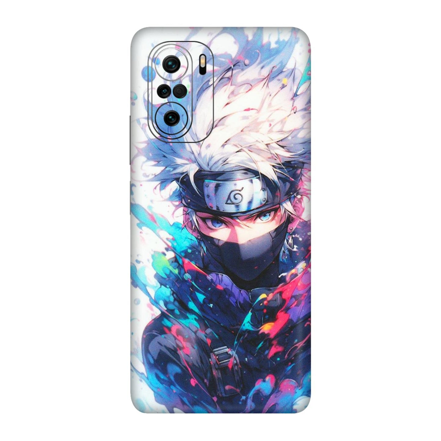 Xiaomi Redmi Phone Skins (All Models) - Naruto Face Mask - Matte Finish (M-03) Mi 11X Pro