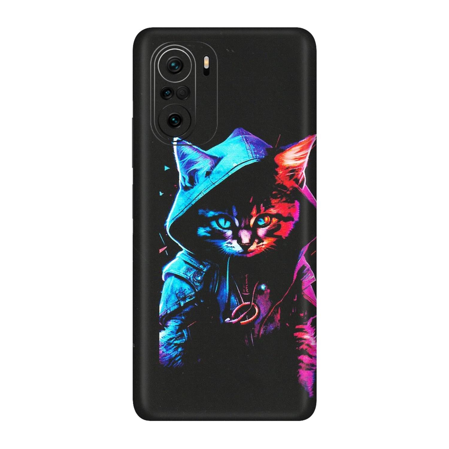Xiaomi Redmi Phone Skins (All Models) - Cyberpunk Cat - Matte Finish (M-45) Mi 11X Pro
