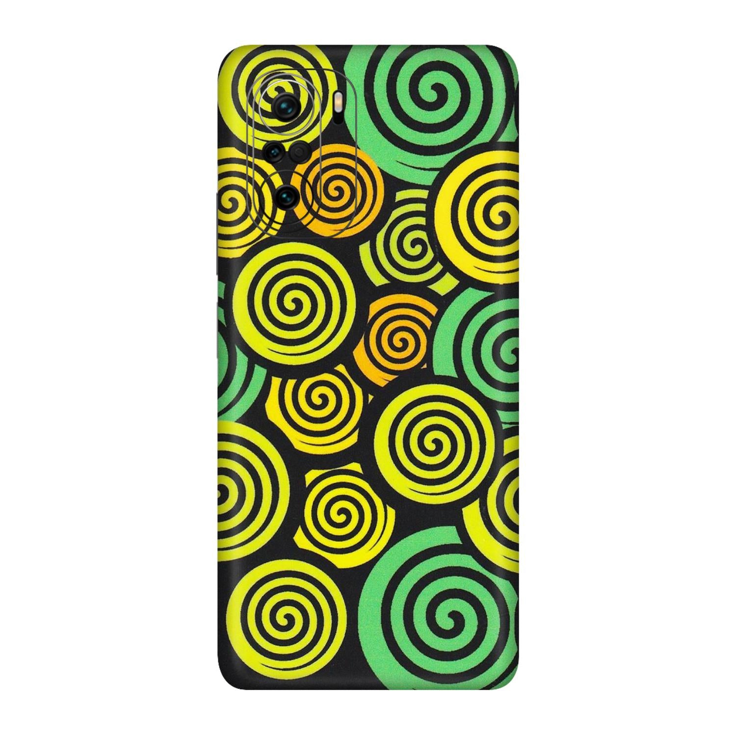 Xiaomi Redmi Phone Skins (All Models) - Crazy Spiral - Matte Finish (M-91) Mi 11X Pro
