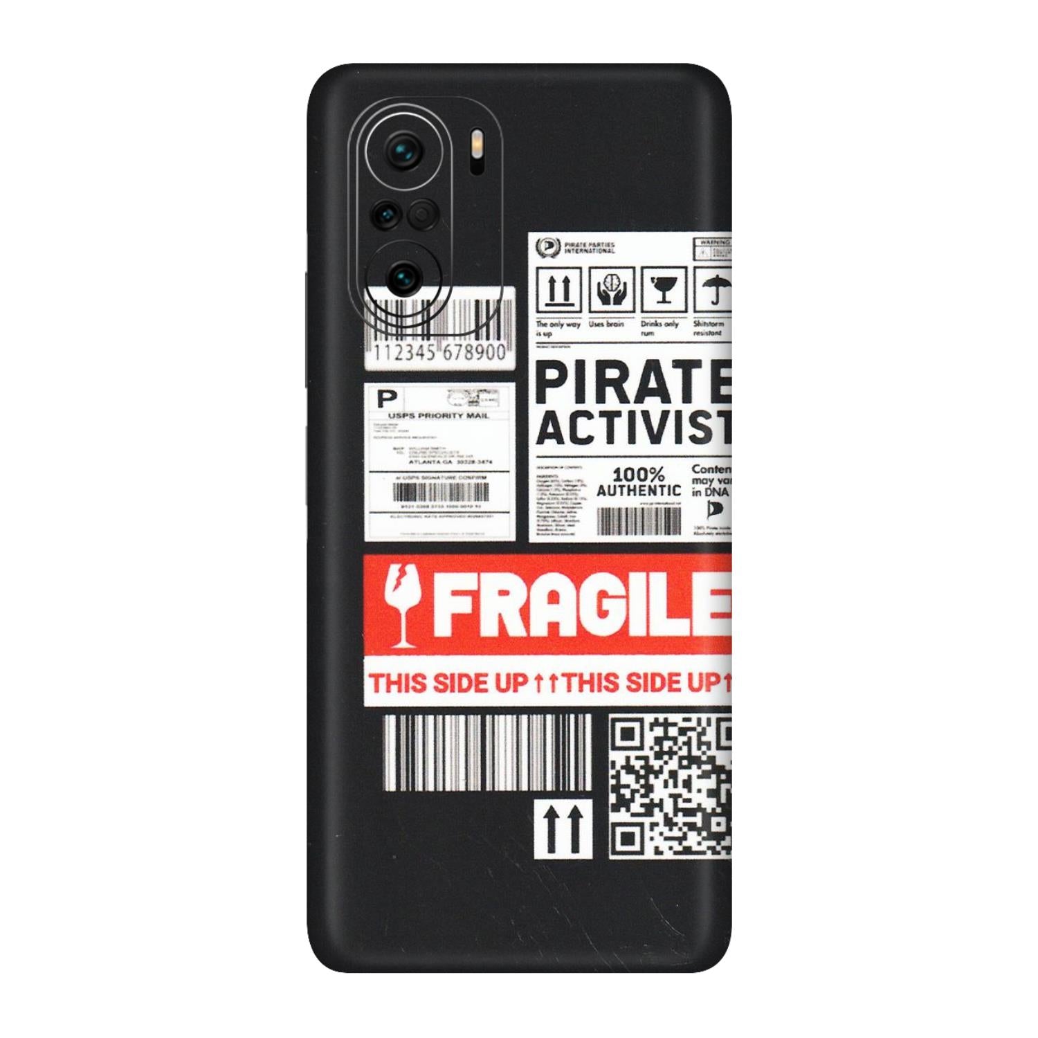 Xiaomi Redmi Phone Skins (All Models) - Handle With Care - Matte Finish (M-99) Mi 11X Pro