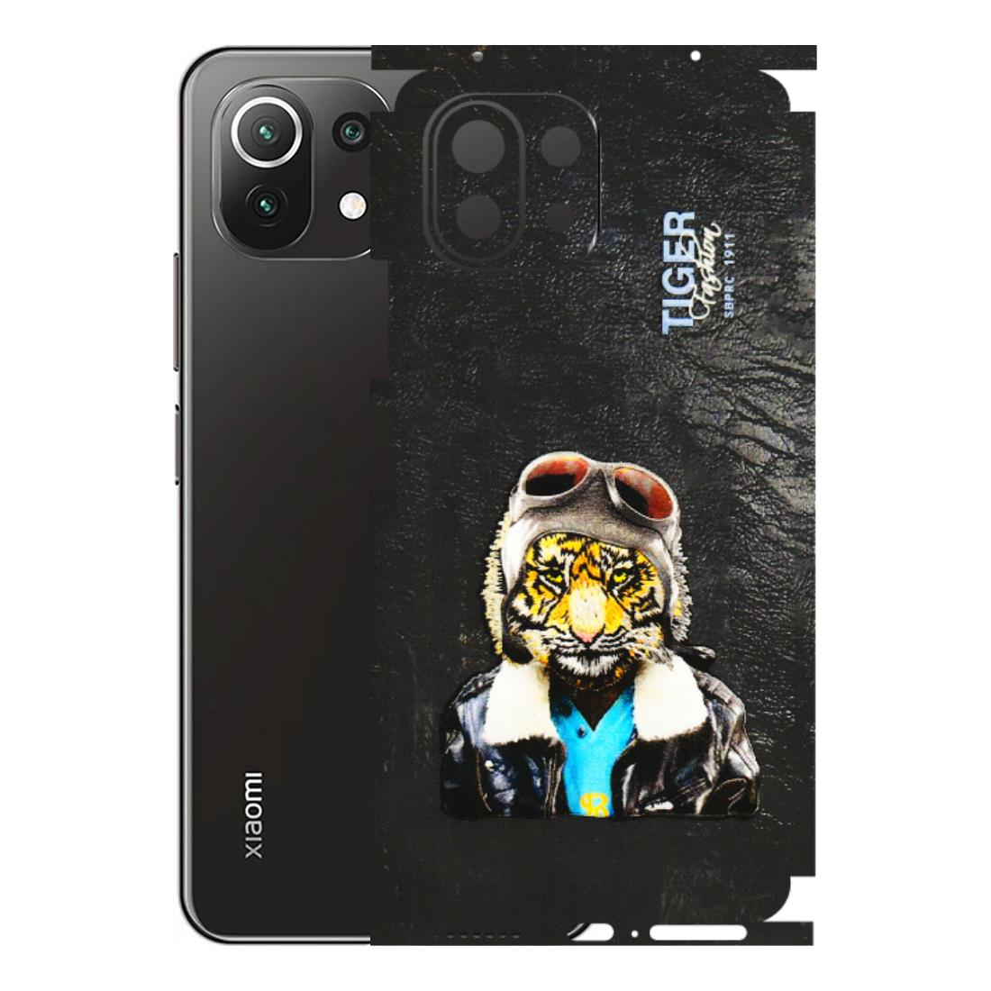 Xiaomi Redmi Phone Skins (All Models) - Rider Tiger - 3D Embossed Finish (L-113) Mi 11 Lite