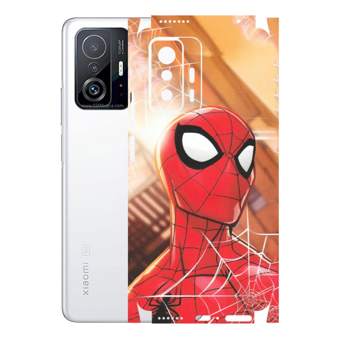 Xiaomi Redmi Phone Skins (All Models) - Spiderman Face New - Matte Finish (M-41) Mi 11 T Pro