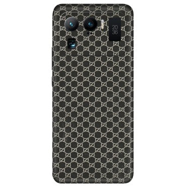 Xiaomi Redmi Phone Skins (All Models) - Black G Print - 3D Embossed Finish (L-109) Mi 11 Ultra