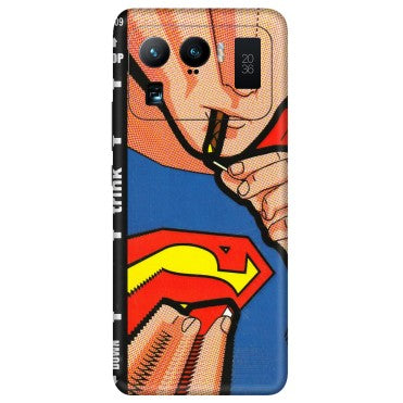 Xiaomi Redmi Phone Skins (All Models) - Superman Sutta - 3D Embossed Finish (L-130) Mi 11 Ultra