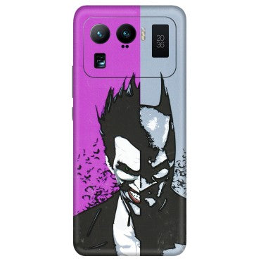 Xiaomi Redmi Phone Skins (All Models) - Batman & Joker - 3D Embossed Finish (L-143) Mi 11 Ultra