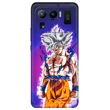 Xiaomi Redmi Phone Skins (All Models) - Goku Purple Anime - 3D Embossed Finish (L-147) Mi 11 Ultra
