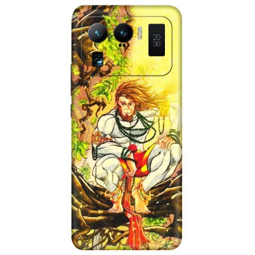 Xiaomi Redmi Phone Skins (All Models) - Lord Hanuman - 3D Embossed Finish (L-152) Mi 11 Ultra