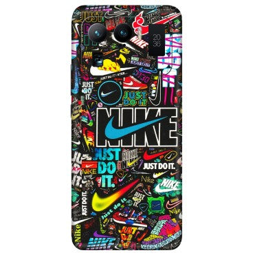 Xiaomi Redmi Phone Skins (All Models) - Just Do It Doodles - 3D Embossed Finish (L-166) Mi 11 Ultra