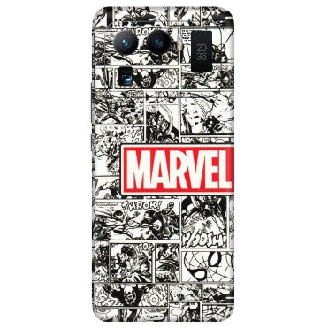 Xiaomi Redmi Phone Skins (All Models) - Marvel Comic - 3D Embossed Finish (L-171) Mi 11 Ultra