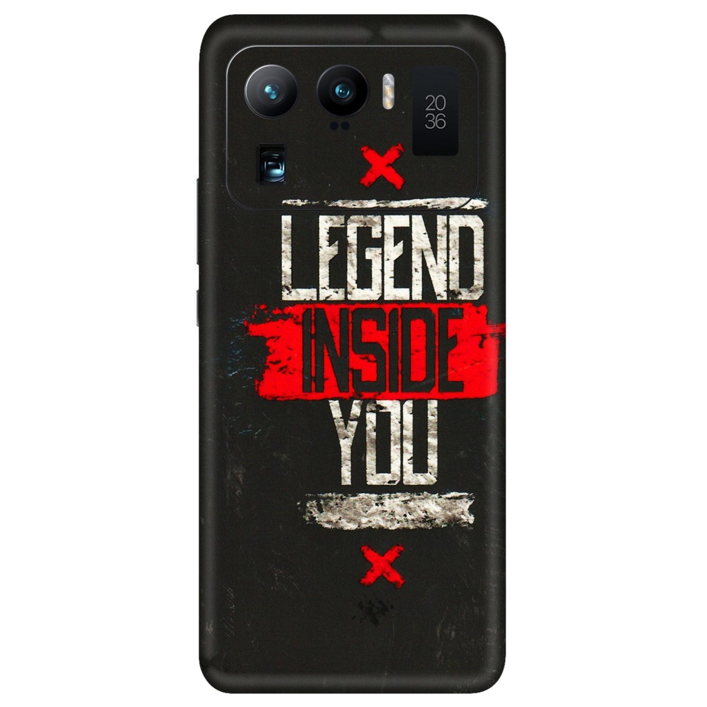 Xiaomi Redmi Phone Skins (All Models) - Legend Inside You - 3D Embossed Finish (L-186) Mi 11 Ultra