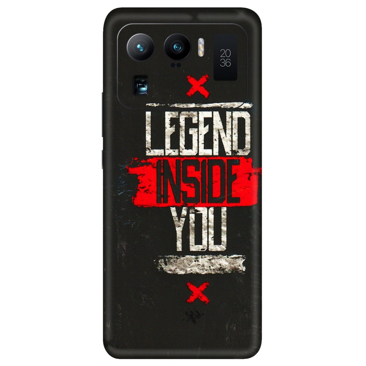 Xiaomi Redmi Phone Skins (All Models) - Legend Inside You - 3D Embossed Finish (L-186) Mi 11 Ultra